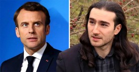 FOTO/VIDEO: Cine este bărbatul care l-a lovit pe președintele francez, Emmanuel Macron. Se visează cavaler medieval
